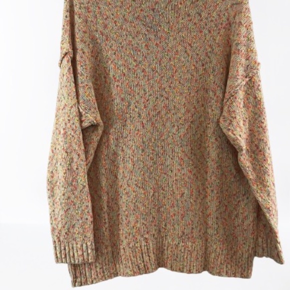 Flamingo Sweater Pullover-Torrid Women's Size 1X/14-16 Cotton Blend PeachBlue - Picture 4 of 12